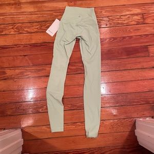 RARE Creamy Mint Lululemon Align Leggings